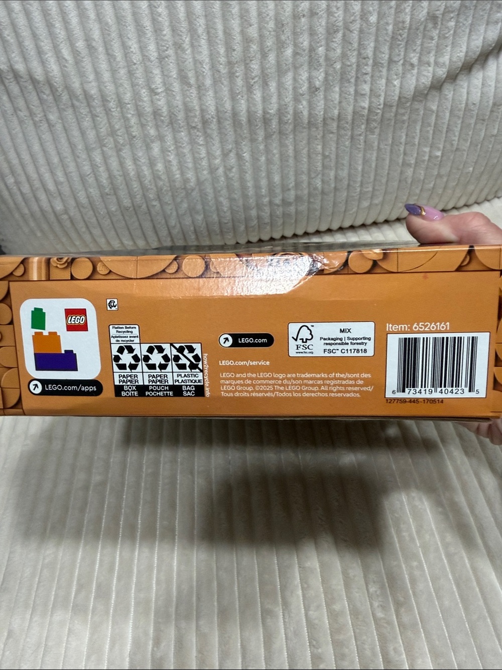 Lego Mini Orchid Botanical Accent in Pink, Green, and Tan. New. Not opened. - Picture 4 of 8